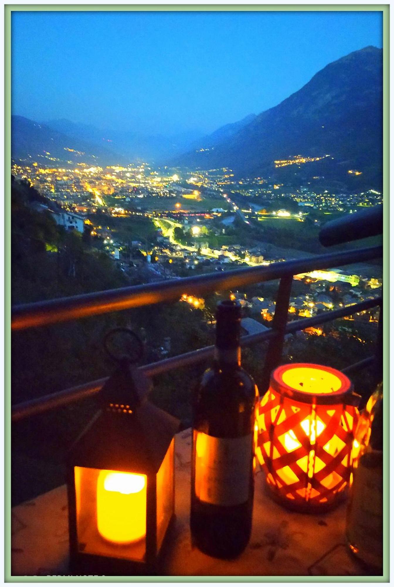 Chalet Con Jacuzzi Vista Montagne Aosta Exteriör bild